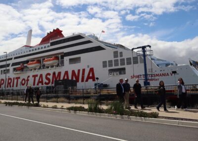 New Spirit of Tasmania ferries embark on historic trip
