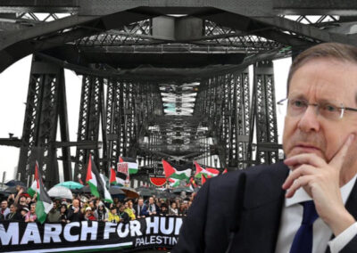 Island visits. Herzog backlash crushes Albo’s ‘social cohesion’ 